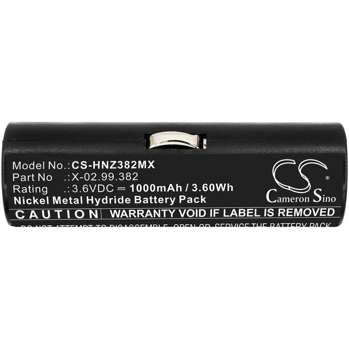 CS-HNZ382MX : Battery for Heine Beta Handles, ophthalmoscope Beta 200, ophthalmoscope Beta 200s and others - Replaces Heine X-02.99.382, BATT/110904-A1, X-02.99.380 and others