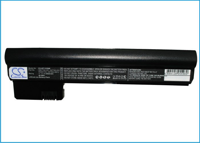 CS-HP1103NB : Battery for HP Mini 110-3000, Mini 110-3000 CTO, Mini 110-3000CA and others - Replaces HP HSTNN-CB1U, HSTNN-E04C, HSTNN-TY06 and others