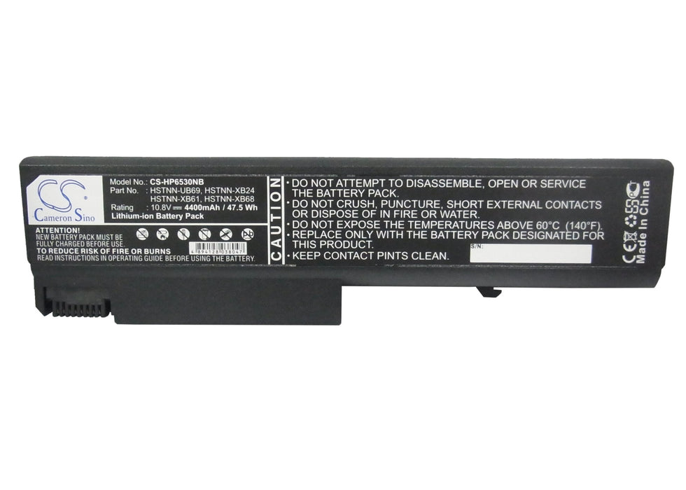 CS-HP6530NB : Battery for HP Compaq 6530b, Compaq 6535b, Compaq 6730b and others - Replaces HP HSTNN-IB68, HSTNN-IB69, HSTNN-CB69 and others