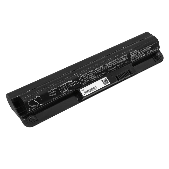 CS-HPB112NB : Battery for HP ProBook 11 G1, ProBook 11 G2, ProBook 11 EE and others - Replaces HP DB06XL, M0A68AA, DB03 and others