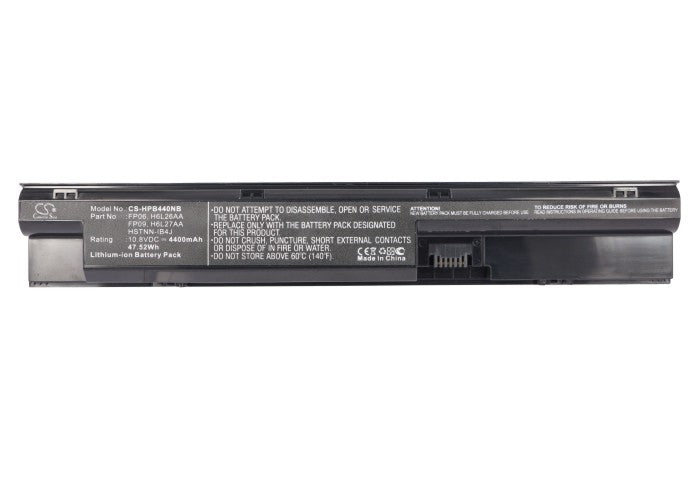 CS-HPB440NB : Battery for HP ProBook 440, ProBook 440 G0, ProBook 440 G1 and others - Replaces HP 3ICR19/65-3, 707616-141, 707616-851 and others