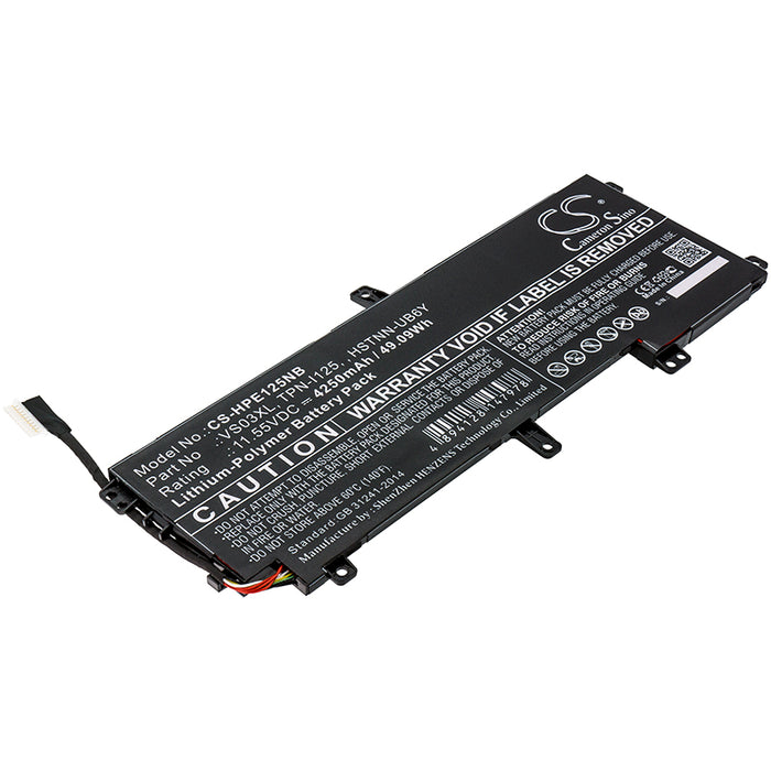 CS-HPE125NB : Battery for HP Envy 15-AS005NG W8Y52EA, Envy 15-AS005NG W8Y50EA, Envy 15-AS005NG W9T89EA and others - Replaces HP 849047-541, 849313-850, HSTNN-UB6Y and others