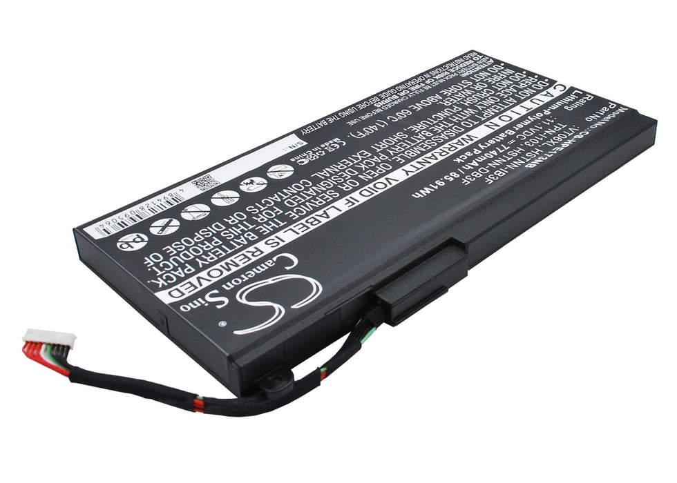 CS-HPE173NB : Battery for HP Envy 17-3000, Envy 17T-3000, Envy 17T-3200 and others - Replaces HP VT06XL, HSTNN-IB3F, TPN-I103 and others