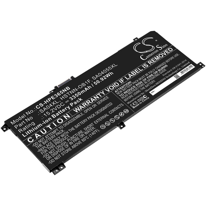 CS-HPE365NB : Battery for HP Envy X360 15-DS0002NC, Envy X360 15-dr0005na, Envy X360 15-DR0002NX and others - Replaces HP SA04XL, HSTNN-OB1F, HSTNN-OB1G and others