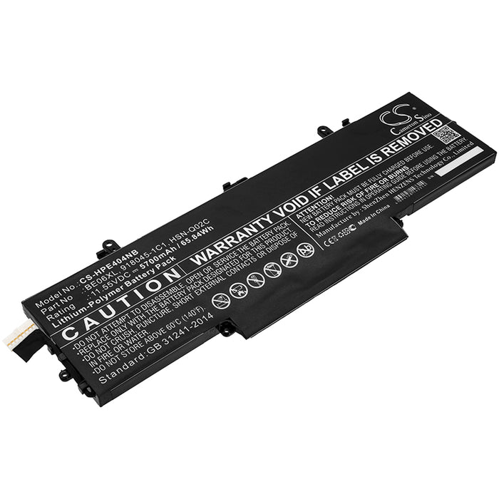 CS-HPE404NB : Battery for HP EliteBook 1040 G4, Elitebook 1040 G4-2XU40UT, Elitebook 1040 G4(2TM97EA) and others - Replaces HP BE06XL, 918045-1C1, 918045-271 and others