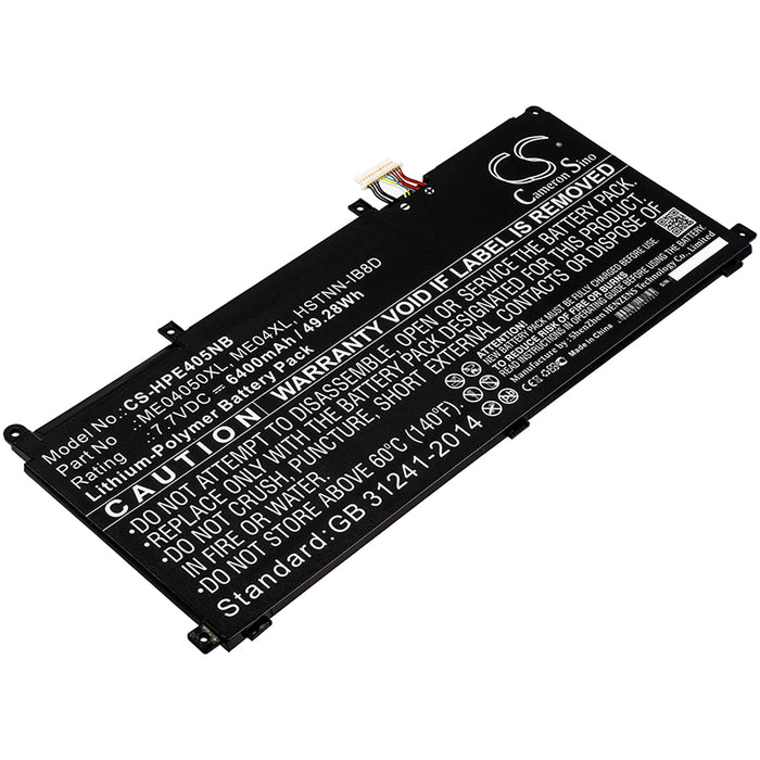 CS-HPE405NB : Battery for HP Elite x2 1013, Elite x2 1013 G3 2TT41EA, ELITE x2 1013 G3 and others - Replaces HP ME04XL, 937434-855, 937519-171 and others