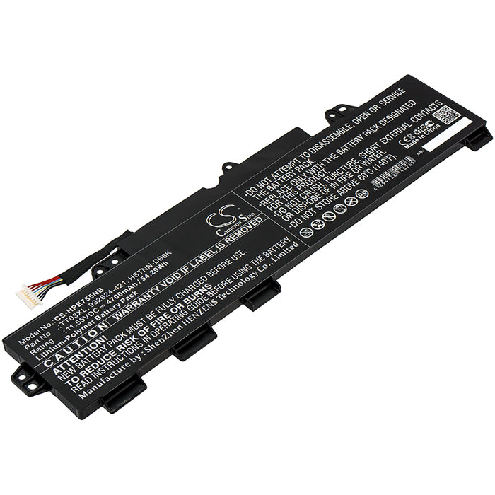 CS-HPE755NB : Battery for HP EliteBook 850 G5, ZBook 15u, G536 and others - Replaces HP TT03XL, 933322-855, HSTNN-DB8K and others