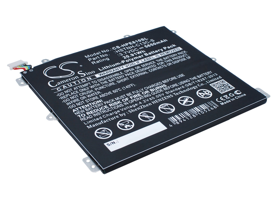 CS-HPE810SL : Battery for HP Slate 8 Pro, Slate 8 Plus, HSTNH-H408C and others - Replaces HP HSTNH-C13C-S, BY02, BY02021