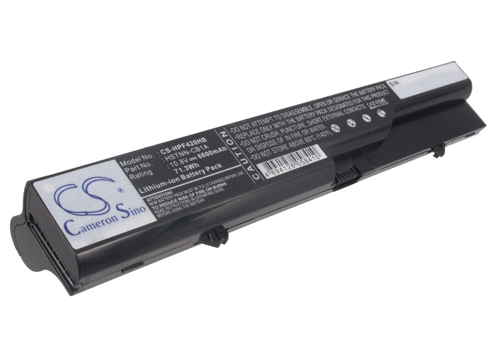 CS-HPF420HB : Battery for HP 420, 425, 4320t and others - Replaces HP HSTNN-CB1B, 587706-751, 593572-001 and others