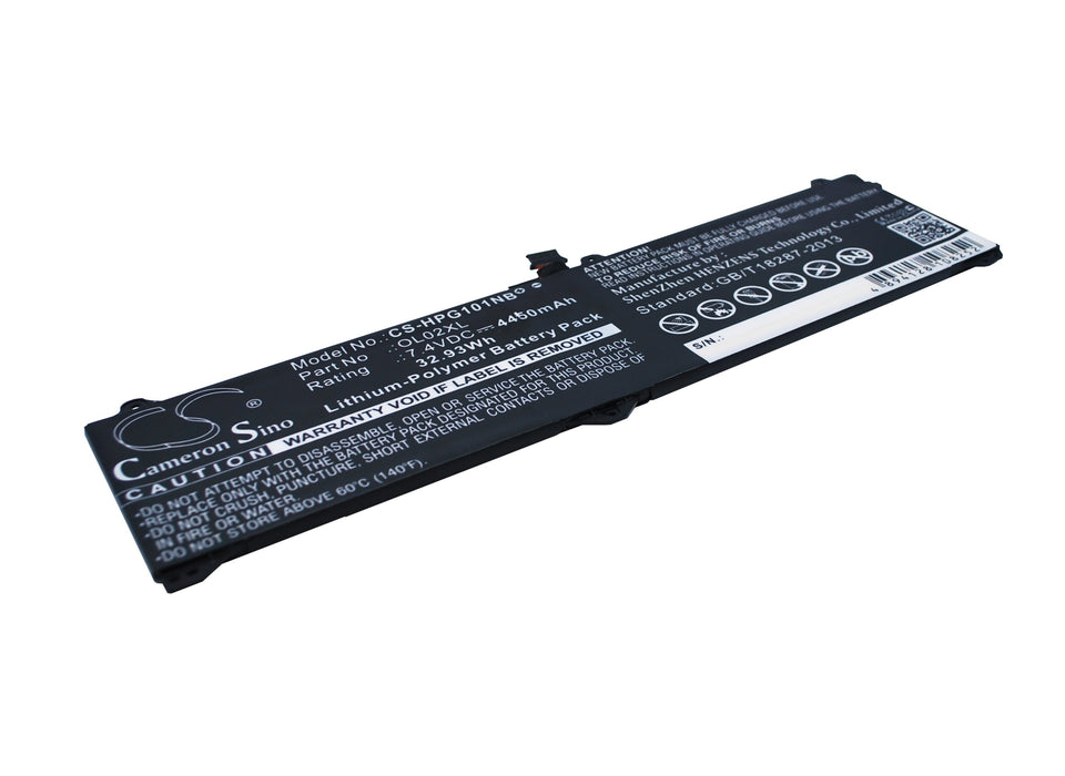 CS-HPG101NB : Battery for HP Elite x2 G1, Elite x2 1011 G1, L8L94PA and others - Replaces HP OL02XL, HSTNN-DB5Z, 0L02XL and others