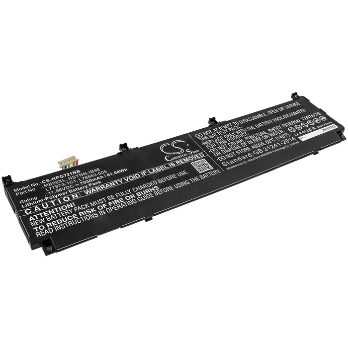 CS-HPG721NB : Battery for HP ZBook Studio G7 2J3H8PA, Zbook Studio G7 1J3R6EA, ZBook Studio G7 1J3U6EA and others - Replaces HP MB06XL, HSTNN-IB9E, L77973-1C1 and others