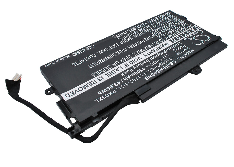 CS-HPM600NB : Battery for HP ENVY M6, ENVY M6-K, TPN-C109 and others - Replaces HP 715050-001, 714762-1C1, PX03XL and others