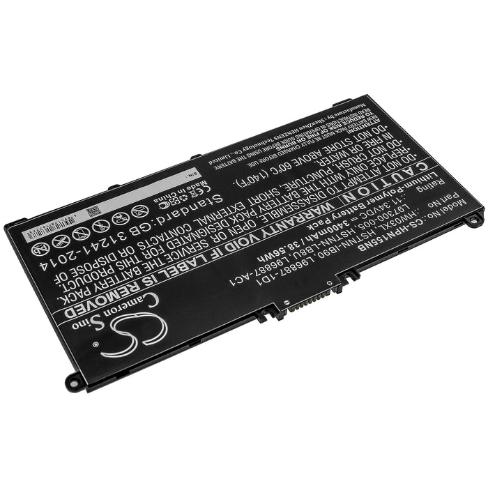 CS-HPN155NB : Battery for HP Pavilion 15 EG0073CL, Pavilion 15 15-EG0000 - Replaces HP HW03XL, HSTNN-IB90, L96887-1D1 and others