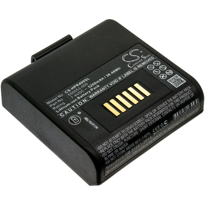 CS-HPR400SL : Battery for Honeywell RP4 - Replaces Honeywell 550053-000