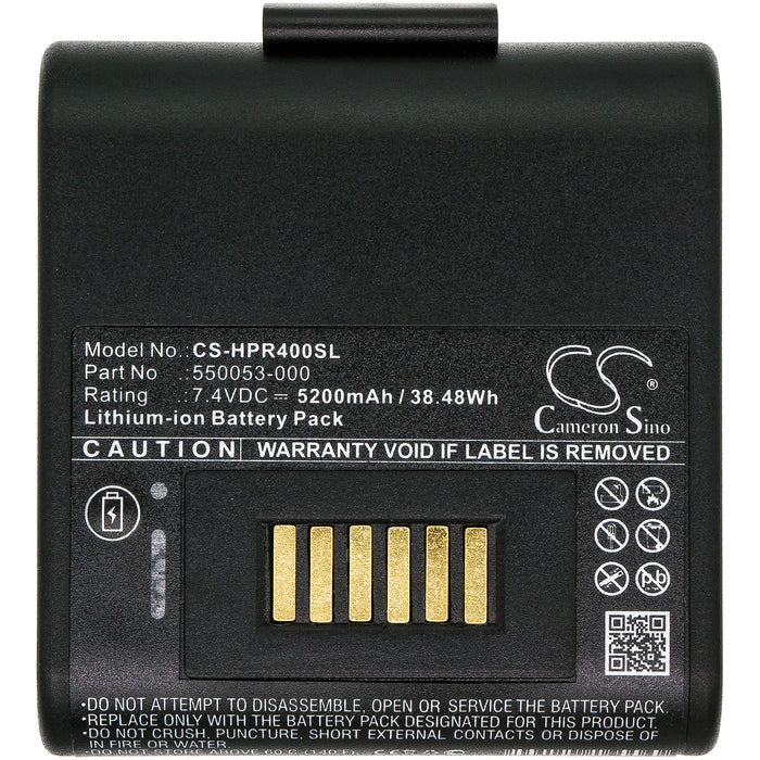 CS-HPR400SL : Battery for Honeywell RP4 - Replaces Honeywell 550053-000