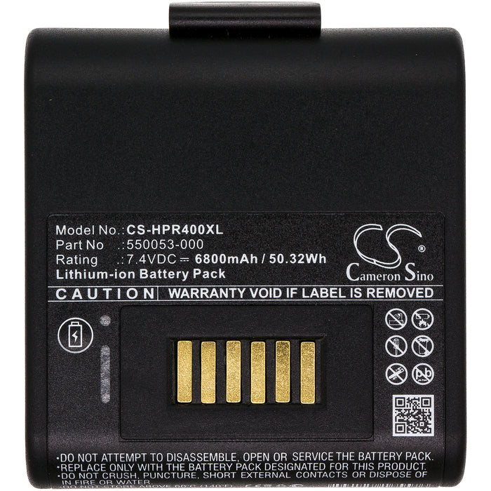 CS-HPR400XL : Battery for Honeywell RP4 - Replaces Honeywell 550053-000