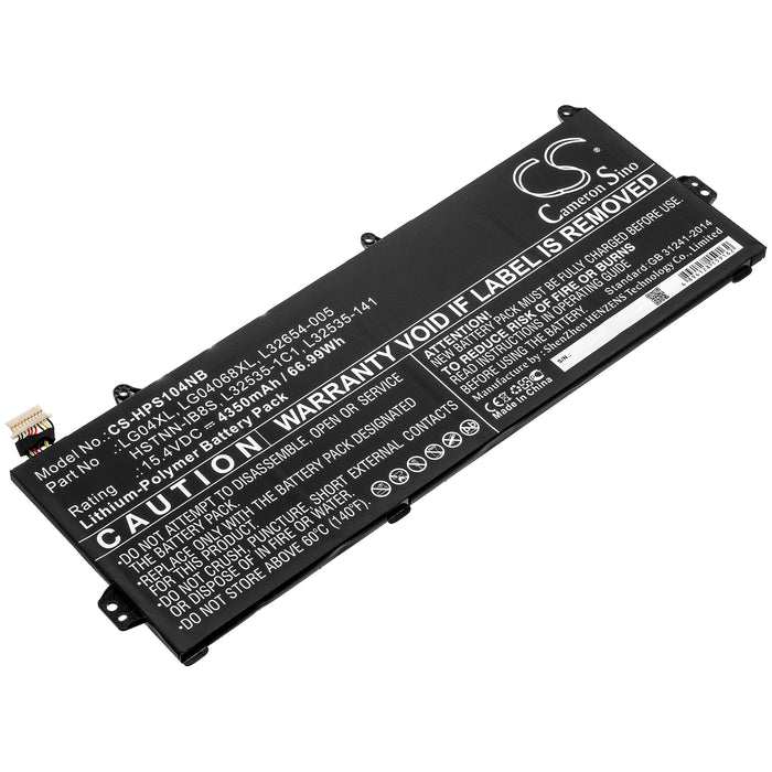 CS-HPS104NB : Battery for HP Pavilion 15-CS1004NA, Pavilion 15-cs1005na, Pavilion 15-cs1006na and others - Replaces HP HSTNN-IB8S, L32535-141, L32535-1C1 and others