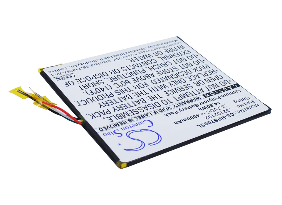 CS-HPS700SL : Battery for HP Slate 7 Extreme - Replaces HP 32102102