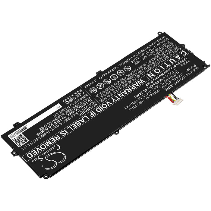 CS-HPT122NB : Battery for HP Elite X2 1012 G2 (1KE45AW), Elite X2 1012 G2 (1LW05EA), Elite X2 1012 G2 (1KE51AW) and others - Replaces HP JI04XL, 901247-855, 901307-541 and others