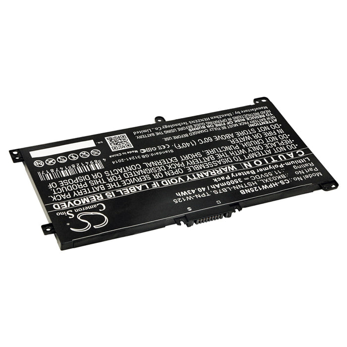 CS-HPW125NB : Battery for HP Pavilion X360 14-BA013NL, Pavilion X360 14-BA102NX, Pavilion x360 14-ba015ng and others - Replaces HP BK03XL, HSTNN-LB7S, TPN-W125 and others