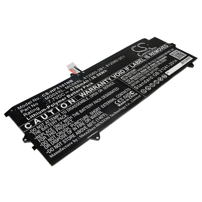 CS-HPX101NB : Battery for HP Elite x2 1012 G1-Y0F40UP, Elite x2 1012 G1-Z9M72PC, Elite x2 1012 G1-V5B96US and others - Replaces HP MG04XL, 812060-2B1, 812060-2C1 and others