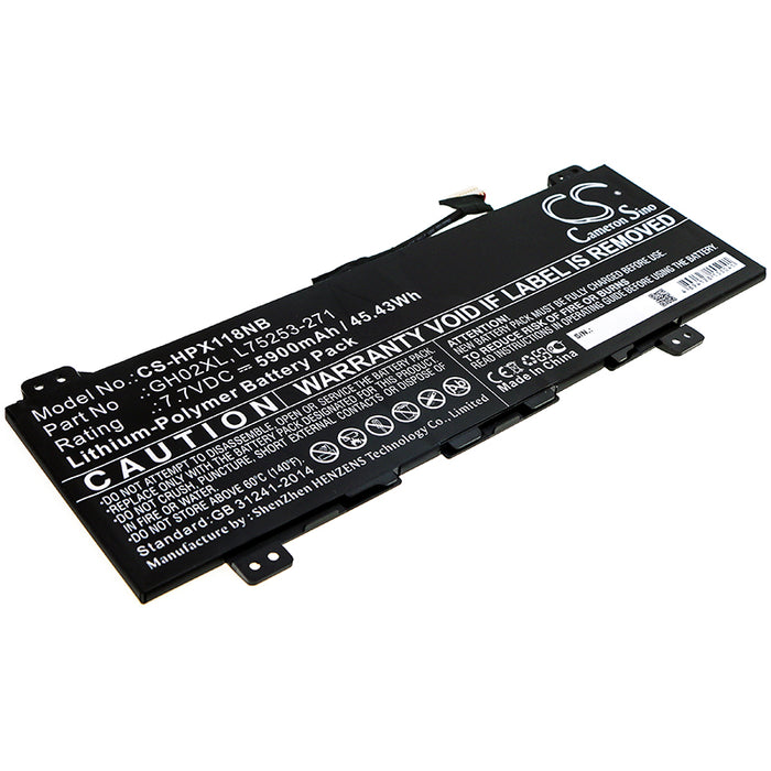 CS-HPX118NB : Battery for HP 11 G8 EE, Chromebook 11 G8 EE - Replaces HP GH02XL, L75253-271