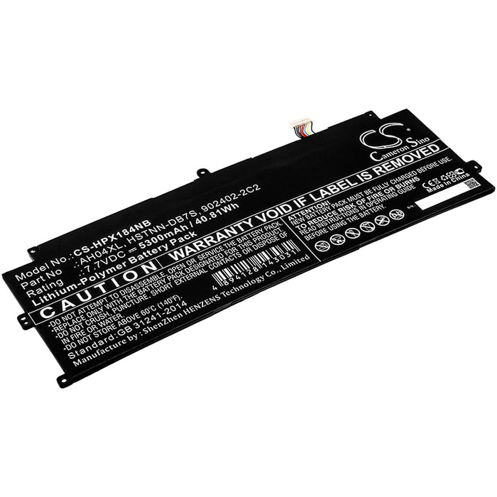 CS-HPX184NB : Battery for HP Spectre x2 12 Detachable PC, Spectre x2 Detachable, Spectre x2Detachable 12 and others - Replaces HP AH04XL, HSTNN-DB7S, 902402-2C2 and others