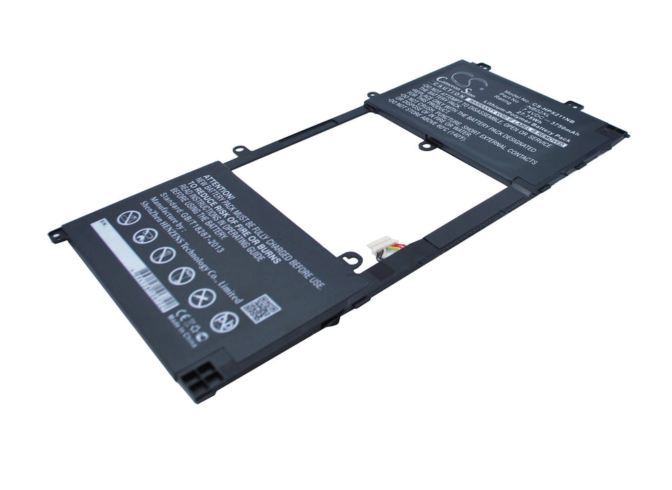 CS-HPX211NB : Battery for HP Pavilion x2, Pavilion 11.6" X2, 11-H010NR and others - Replaces HP NB02XL, HSTNN-DB5K, 726241-2C1 and others