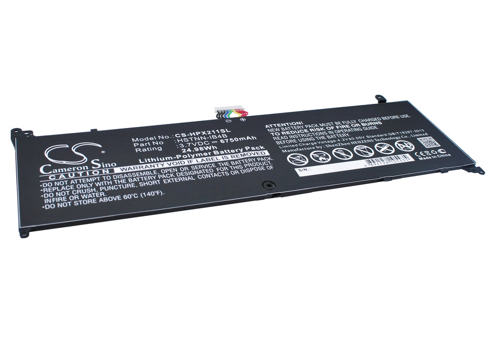 CS-HPX211SL : Battery for HP Envy X2 11, TPN-104, 11-G012NR and others - Replaces HP HSTNN-IB4B, DW02XL, HSTNN-DB4B and others