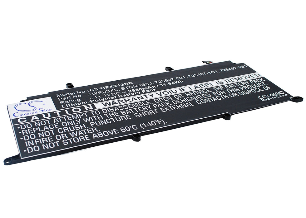 CS-HPX213NB : Battery for HP Split X2 13-M000, TPN-Q133, Split 13-M114TU X2 and others - Replaces HP WR03XL, STNN-IB5J, 725607-001 and others