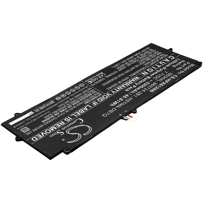 CS-HPX612NB : Battery for HP Pro X2 612 G2 (1LA51UT), Pro X2 612 G2 (1FX32LT), Pro X2 612 G2 (L5H64EA) and others - Replaces HP SE04XL, 860708-855, 860724-2B1 and others