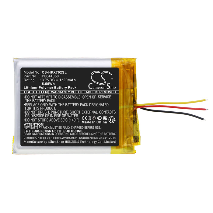 CS-HPX702SL : Battery for HyperX Cloud Flight, Cloud Alpha, Cloud Flight S and others - Replaces HyperX PL644050