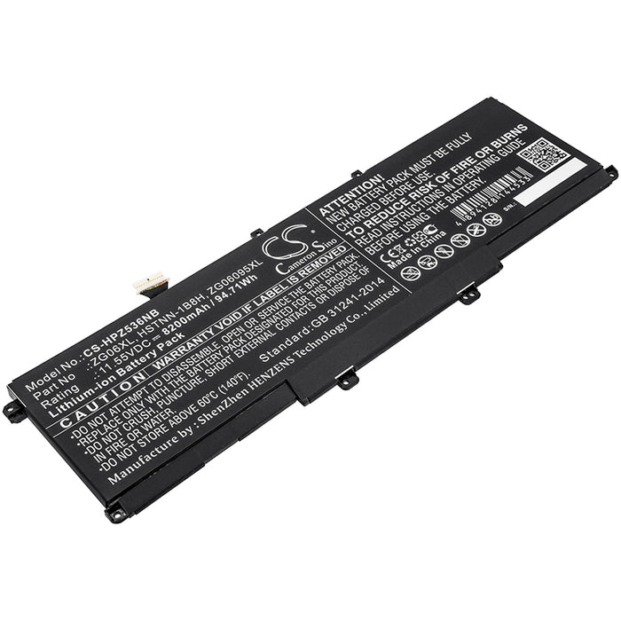 CS-HPZ536NB : Battery for HP ZBook Studio G5, ZBook Studio G5 2ZC52EA, ZBook Studio x360 G5 and others - Replaces HP ZG06XL, HSTNN-1B8H, L07045-855 and others