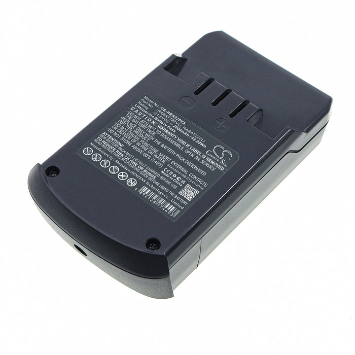 CS-HRA220VX : Battery for Hoover Rhapsody, RA22AFG 011, RA22ALG 011 and others - Replaces Hoover RABATT22VLI, RABAT22VLI, 48023809 and others