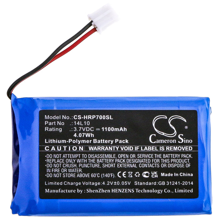 CS-HRP700SL : Battery for Hairmax Prima 7, Prima 9, PR7-V01 - Replaces Hairmax 14L10