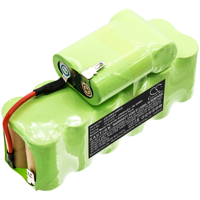 CS-HRU180VX : Battery for Hoover SU180, SU180B8, SU180T2 and others - Replaces Hoover 49005889, AGO49005889, AW8037738