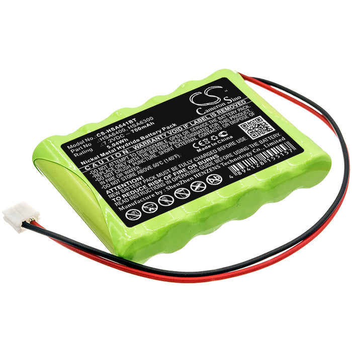 CS-HSA641BT : Battery for Yale Alarm control panels, HSA6300 Family Alarm Control Panel - Replaces Yale HSA6400, GP60AAAH6BMJ, HSA6300 and others