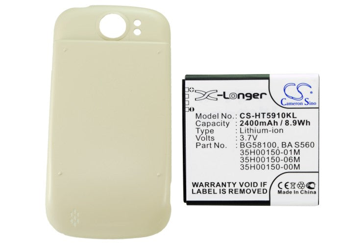 CS-HT5910KL : Battery for T-Mobile Mytouch 4G Slide, Doubleshot, PG59100 - Replaces T-Mobile BG58100, BA S560, 35H00150-01M and others