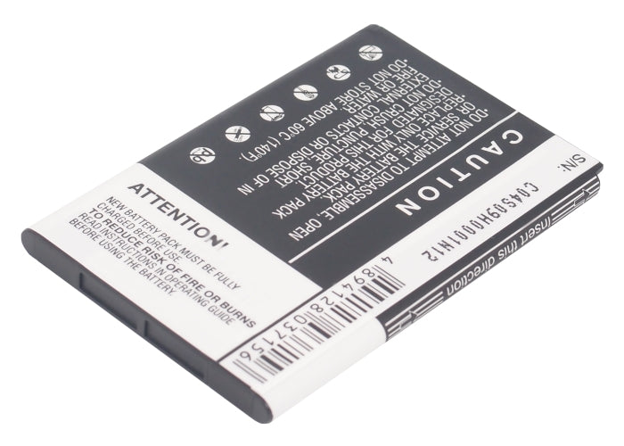 CS-HT7272XL : Battery for T-Mobile G2 - Replaces T-Mobile 35H00140-01M, BA S450, 35H00140-00M