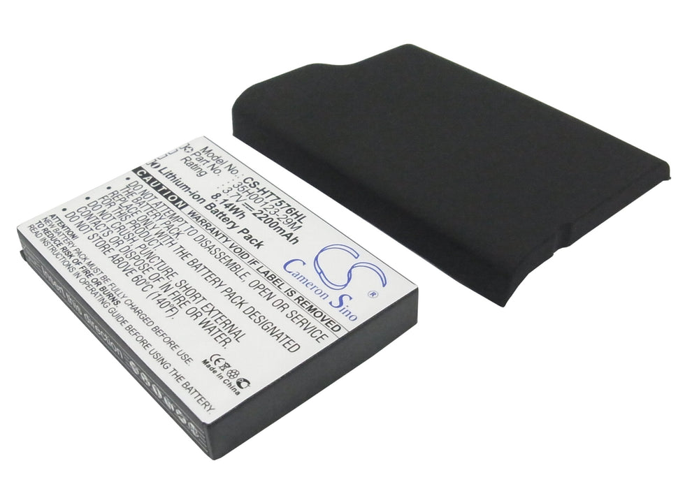 CS-HT7576HL : Battery for HTC 7 Pro, T7576 - Replaces HTC 35H00123-29M, BA S550