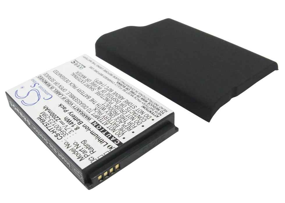 CS-HT7576HL : Battery for HTC 7 Pro, T7576 - Replaces HTC 35H00123-29M, BA S550