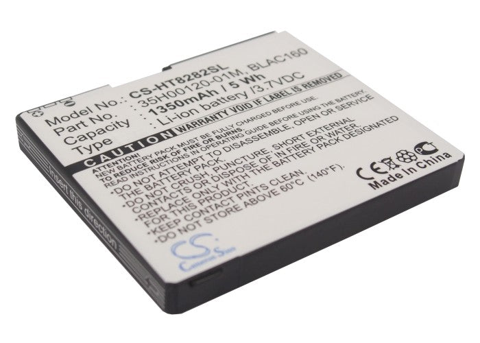 Li-ion Battery for HTC Touch Pro HD T8282 BLAC100 Blackstone 100 T8285 NEW