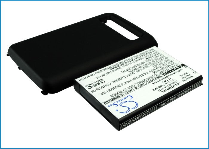 CS-HT8686HL : Battery for HTC 7 Trophy, Spark, T8686 - Replaces HTC 35H00134-17M