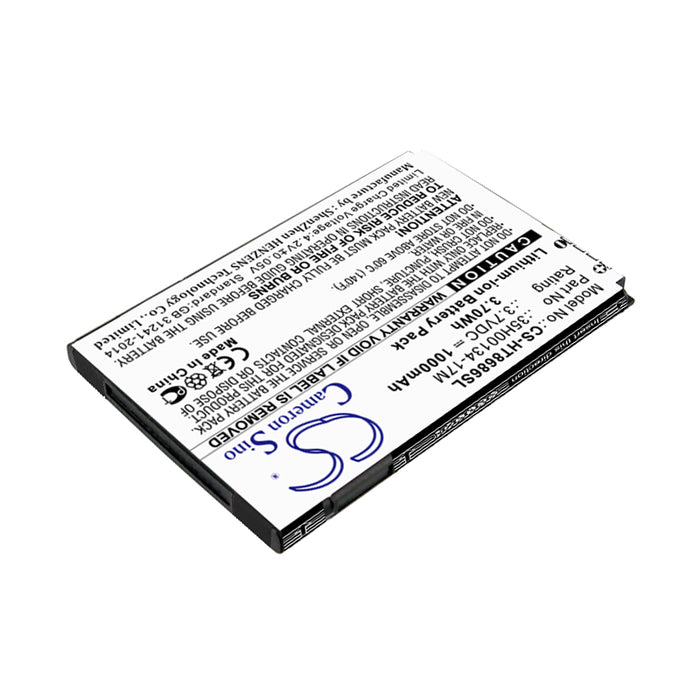 CS-HT8686SL : Battery for Vodafone 7 Trophy - Replaces Vodafone 35H00134-17M