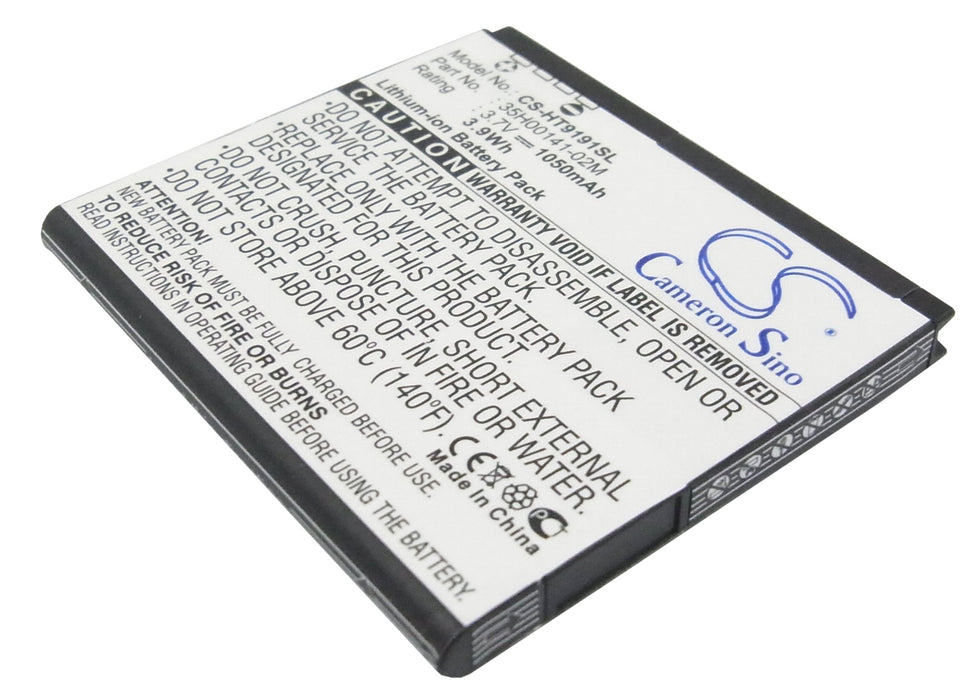 CS-HT9191SL : Battery for T-Mobile myTouch HD, PD98120 - Replaces T-Mobile BD26100, 35H00141-03M, BA S470 and others