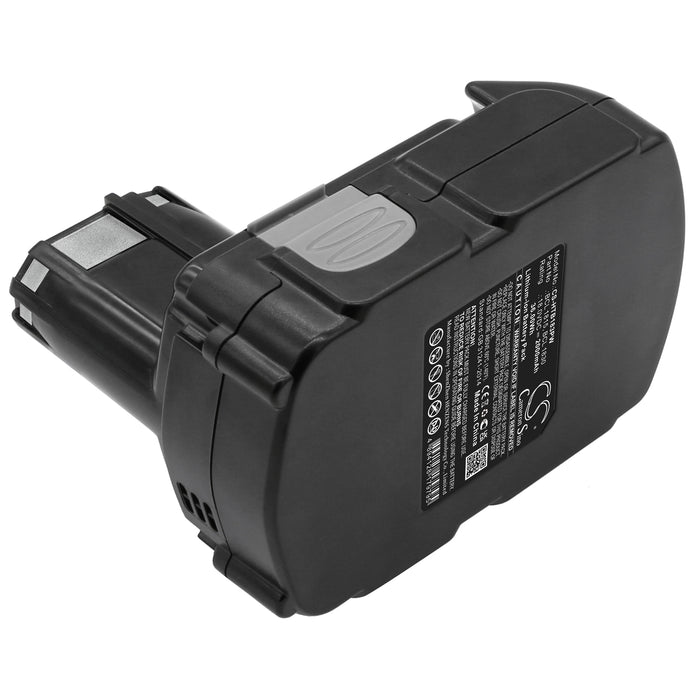 CS-HTB183PW : Battery for Hitachi KC 18DA, C 18DL, C 18DLX and others - Replaces Hitachi BCL 1815, EBM 1830, 326240 and others