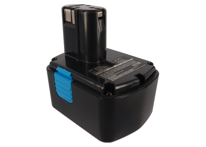 CS-HTB412PW : Battery for Hitachi C-2, CJ 14DL, DH 14DL and others - Replaces Hitachi EB 1412S, EB 1414, EB 1414L and others