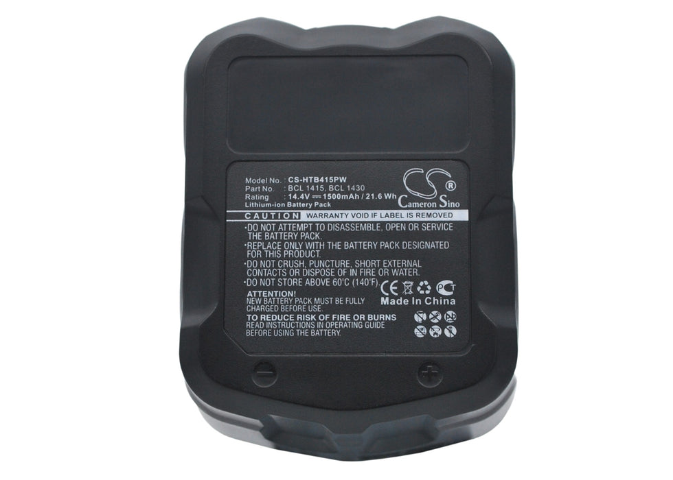 CS-HTB415PW : Battery for HITACHI C-2, DS 14DV - Replaces HITACHI 327728, 327729, BCL1415