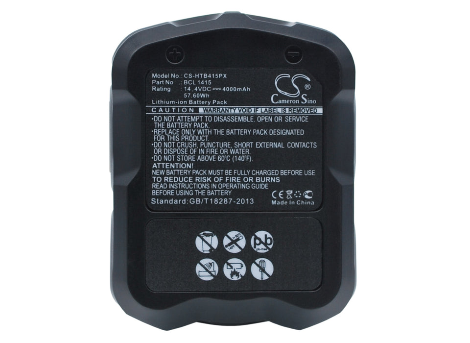 CS-HTB415PX : Battery for Hitachi CJ 14DL, DH 14DL, DS 14DAF2 and others - Replaces Hitachi BCL 1415, BCL 1430, EBL 1430 and others