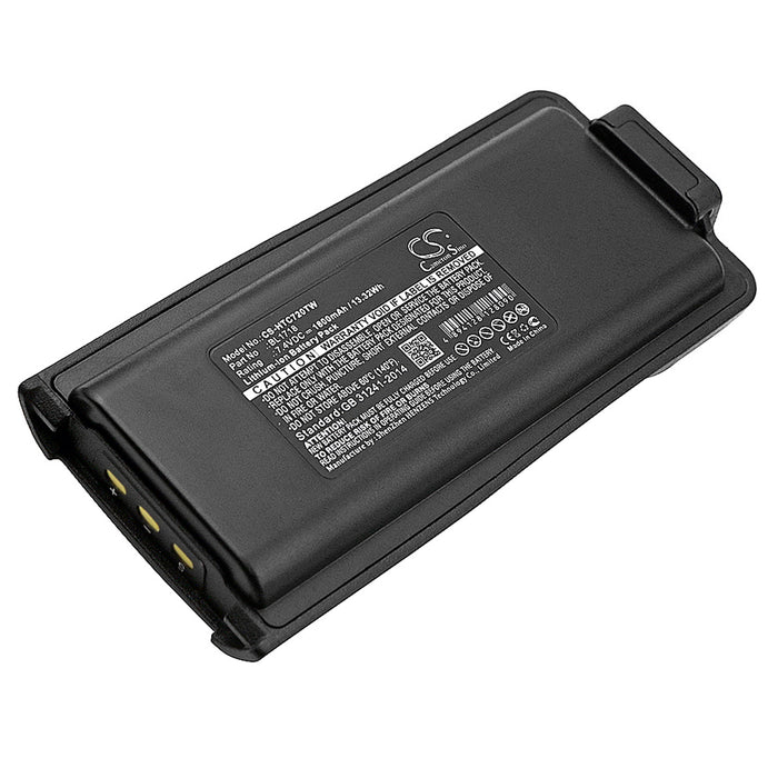 CS-HTC720TW : Battery for Tytera TC-720S, TC3000G, TC700G - Replaces Tytera BL1718